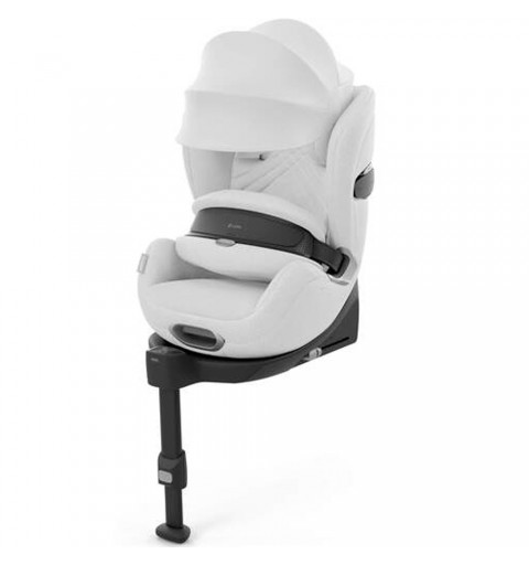 Cybex Anoris T2 i-Size - fotelik samochodowy z poduszką powietrzną | PLUS Platinum White